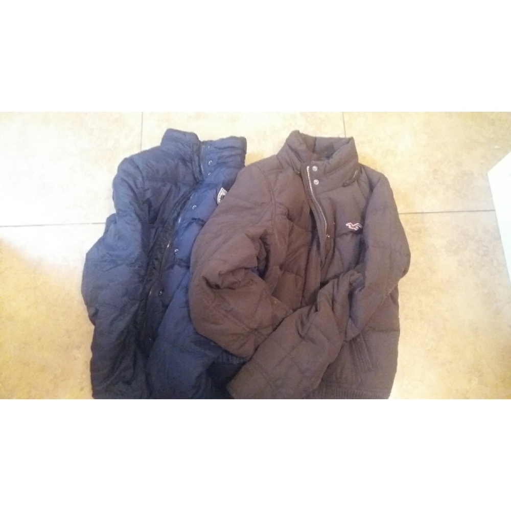 Puffer jacket bundle AEO(M)Hollister(L)
